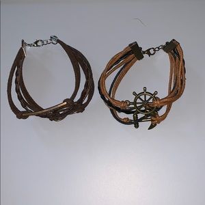 Two piece bracelet